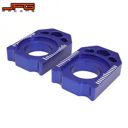 CNC Rear Chain Adjuster Axle Block For YAMAHA YZ125 YZ250 02-22 YZ250F YZ450F YZ250X YZ250FX WR250F WR450F WR250R WR250X