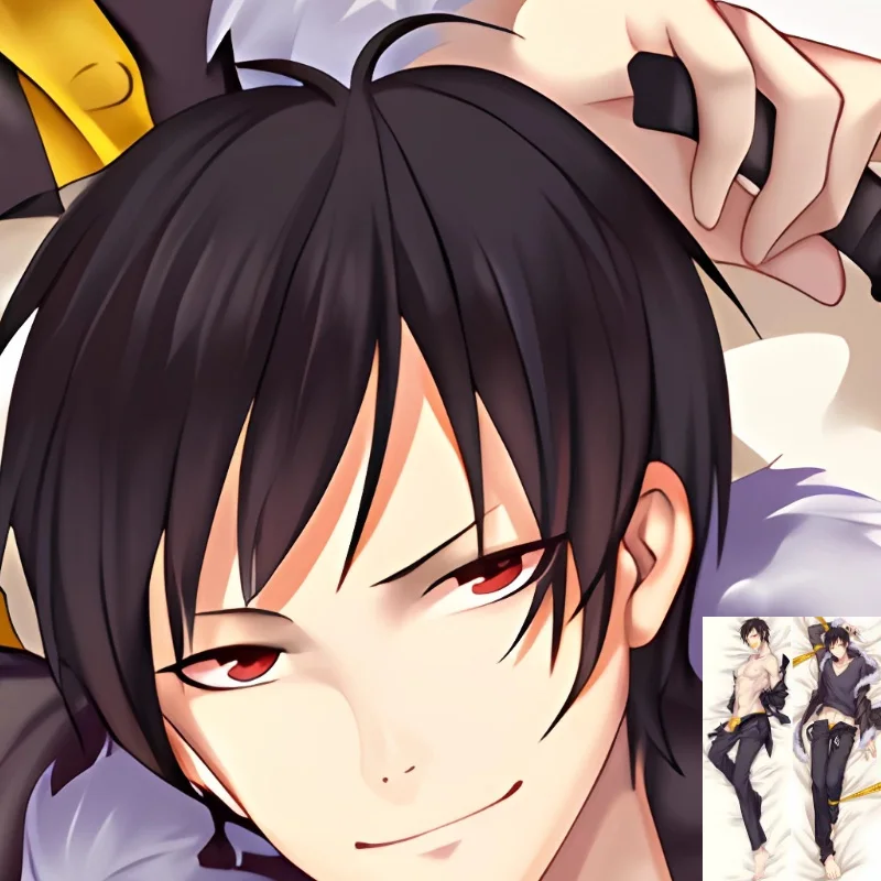 

DIY Custom Anime Kida Masaomi Orihara Izaya Dakimakura Pillow Cover Case Hugging Body Pillowcase Double-sided Print Dropshipping