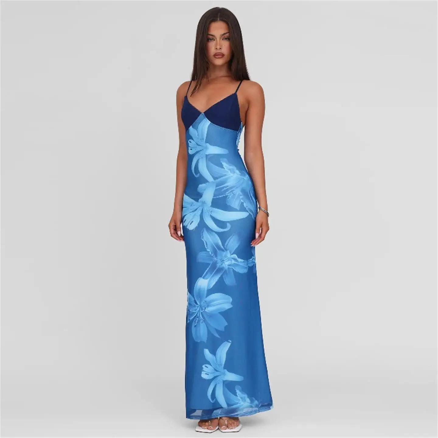 

Женская сексуальная футболка Flower Me с v-образным вырезом и высокой талией, юбка-карандаш Dr Ciwalk, летняя повседневная дышащая футболка Svel Dr