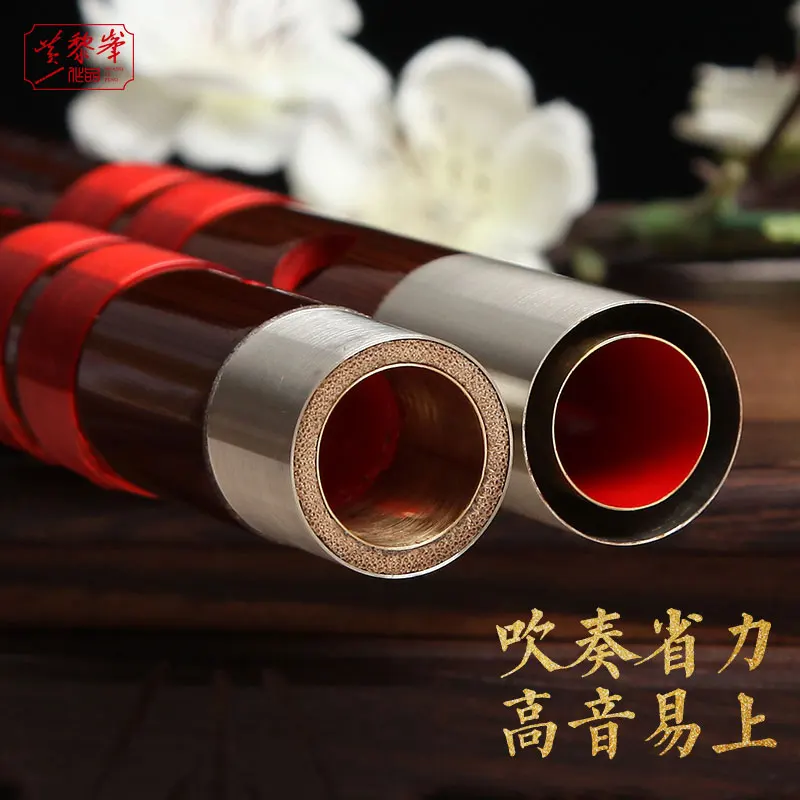 989 flute refined bamboo flute professional performance senior old material bitter bamboo horizontal flute woodwind instrument