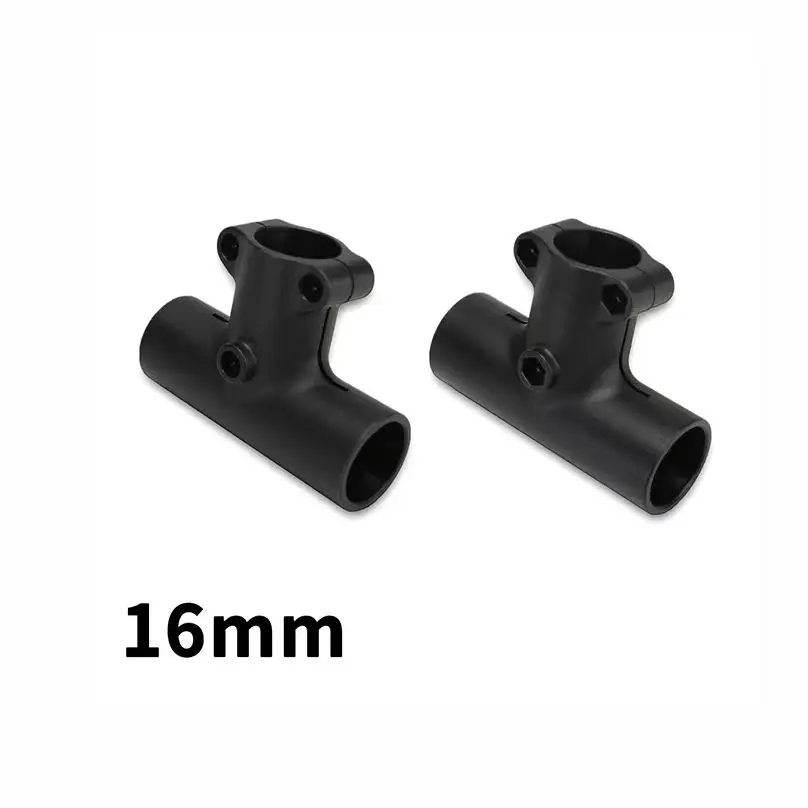 Tarot-RC-Adaptateur de train d'atterrissage pour trépied de type T, connecteur de cadre de importateur FPV, quadrirotor, plastique TL1801, 16mm à 16mm, 2 pièces