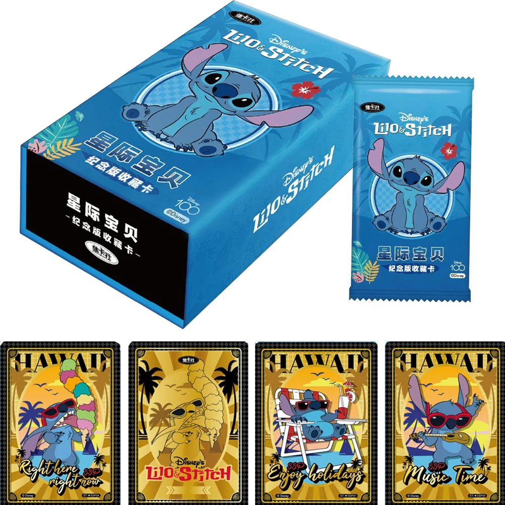 

Disney Series Cards Lilo & Stitch Commemorative Edition Collectible Cards Zootopia Toy Story Game Toys Children Birthday Gifts