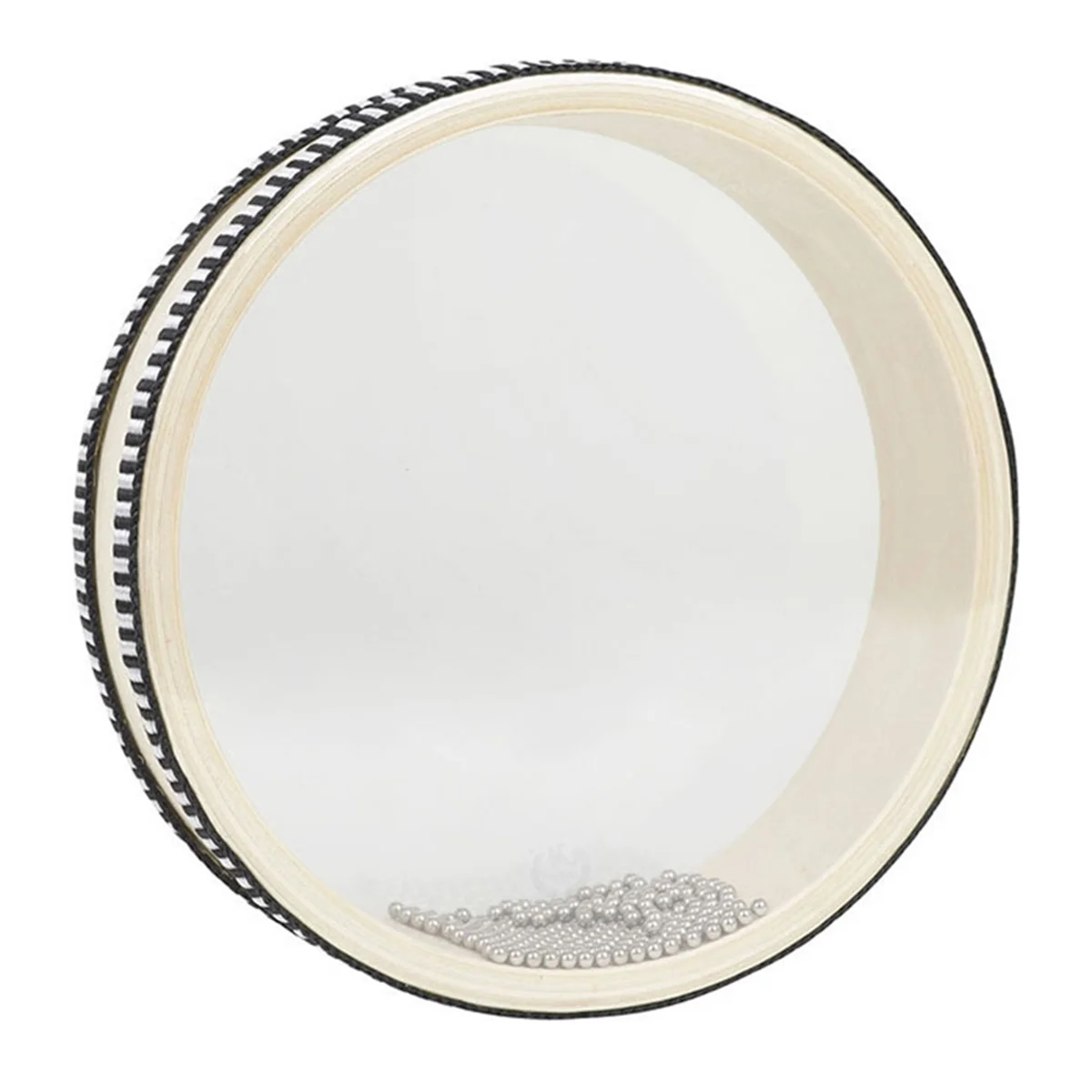 Double-Sided Wave Drum,Ocean Drummer,Wooden Sea Sound Hand Clap Drum, Meditation Sound Therapy to Aid Sleep 8 Inches