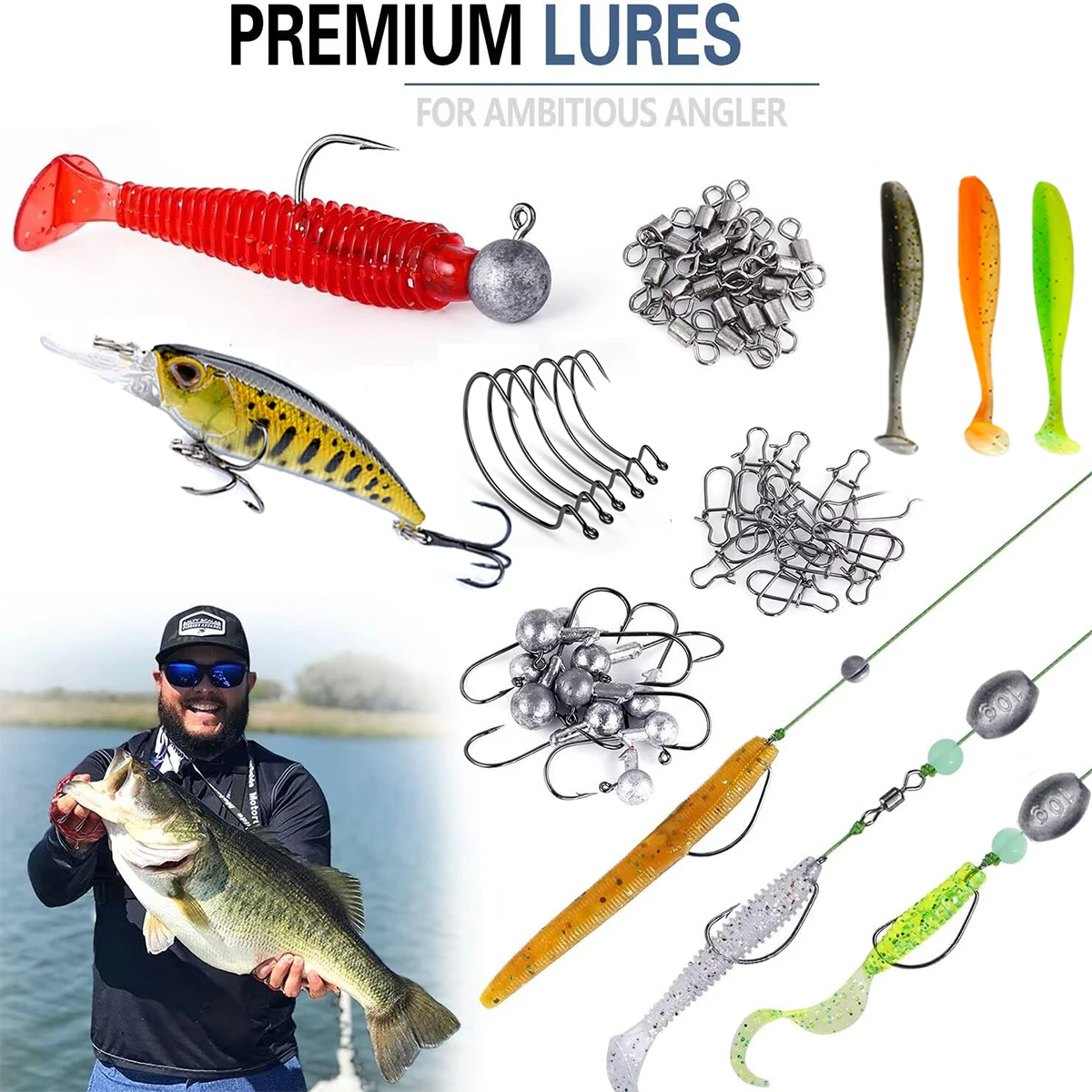 51pcs Beginner Fishing Rod Ree - Fishing Equipment Online recensione e prezzo