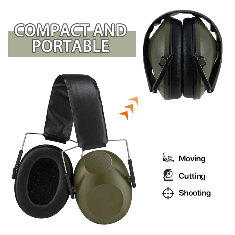 Anti-Noise Ear Plugs Tactical Hunting Folding Ear Defenders Ear Protector Ear Muff Hearing Protection Soundproof For Shooting