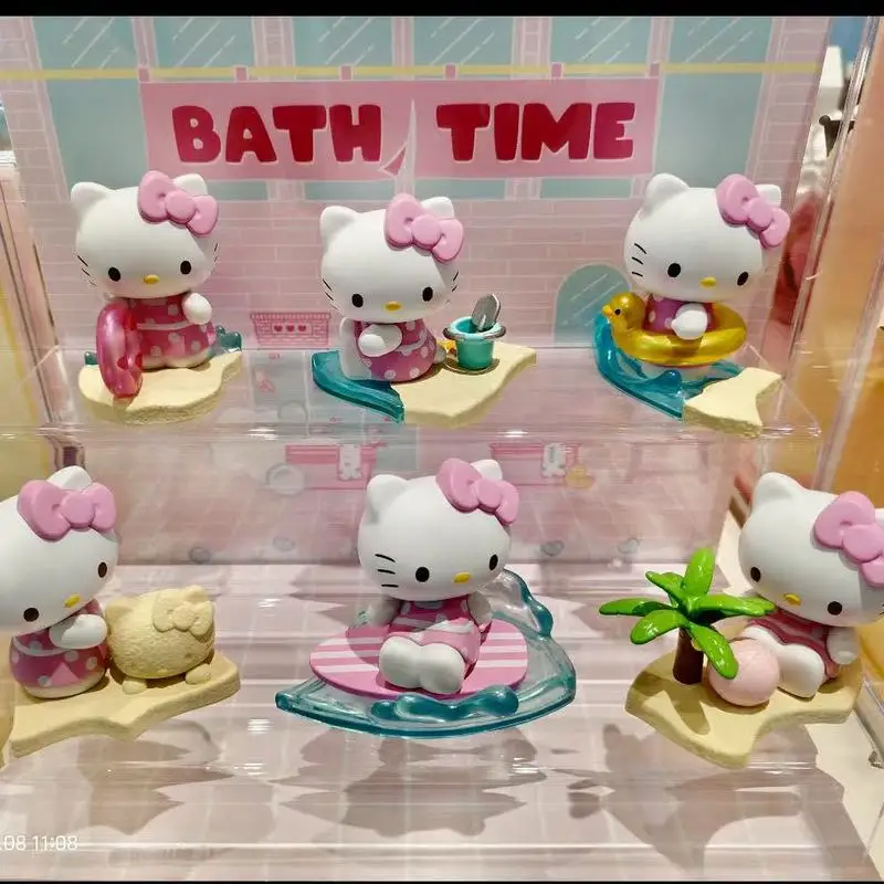 

【presale】Official Genuine Name: Sanrio HelloKitty Heartwarming Holiday Series Blind Box Cute Ornament Birthday Gift Toy