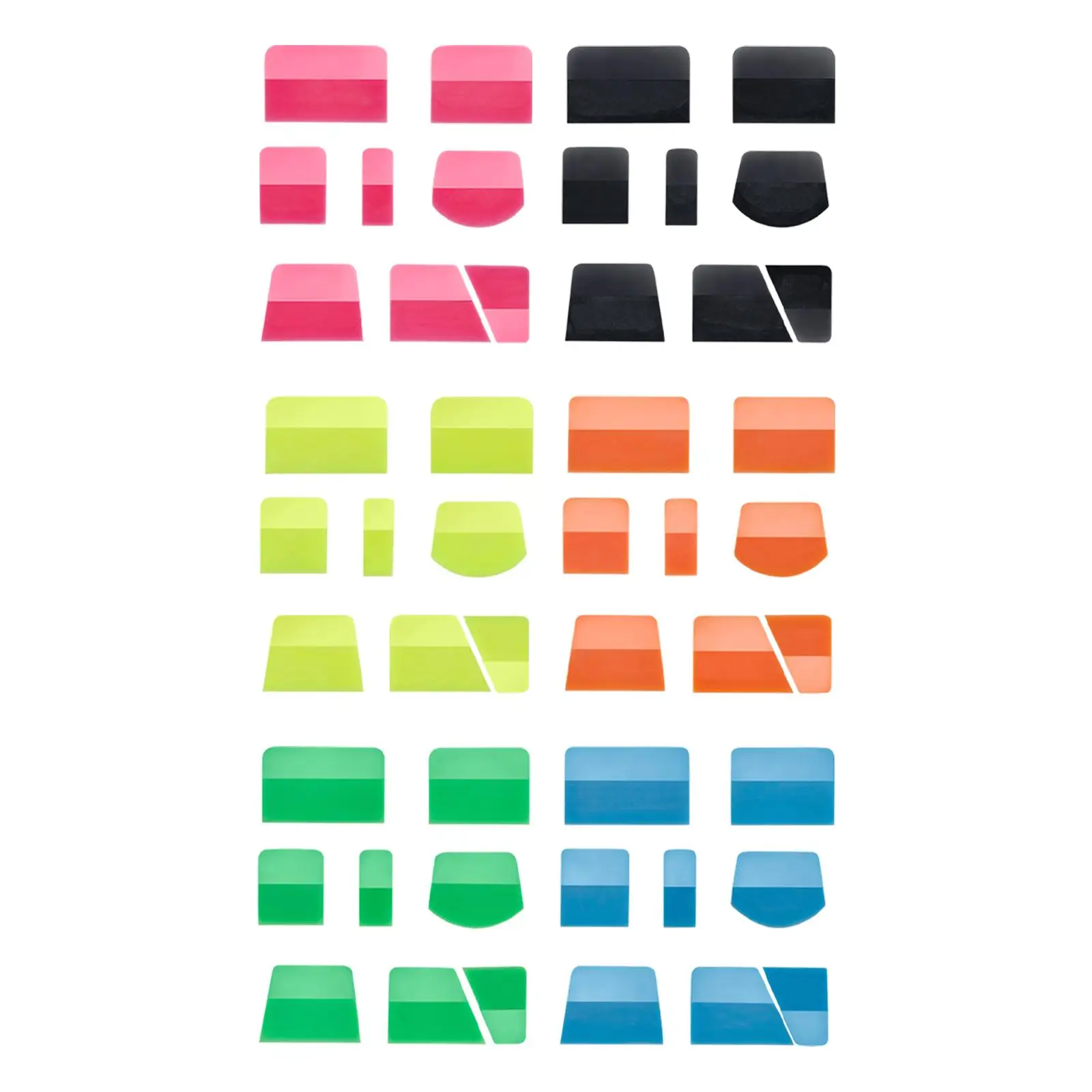 

8x PPF Портативные сжималки для защиты автомобиля, зеркало, протирка воды