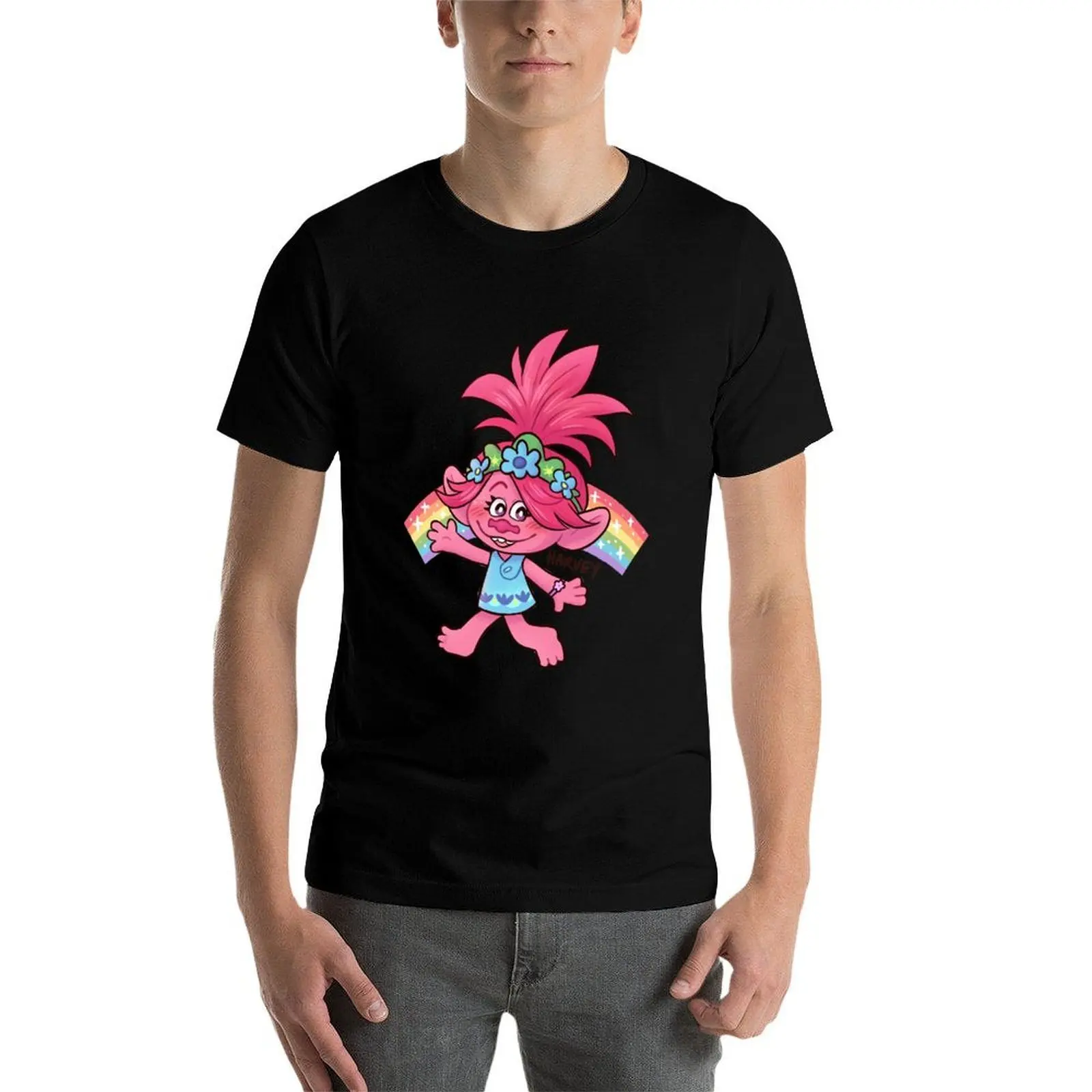 Mens Womens Trolls Cartoon World Comedy Movies Tour Funny Men Fan T-Shirt Halloween Theme T-Shirt view 4