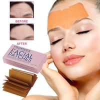 Rectangular Anti Wrinkle Sticker Kawagata Front Front Eyebrow Heart Stickers Decret Texture Raffermissant Tiraanti Rides BeautY