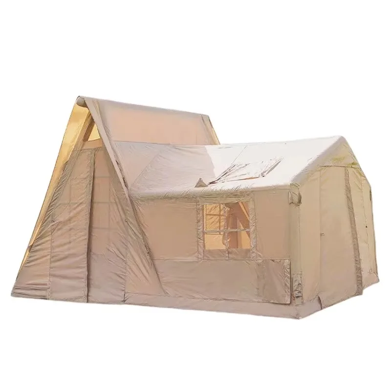 

New Design Outdoor Tents Camping Inflatable Tent With 2 Rooms Windproof and Waterproof