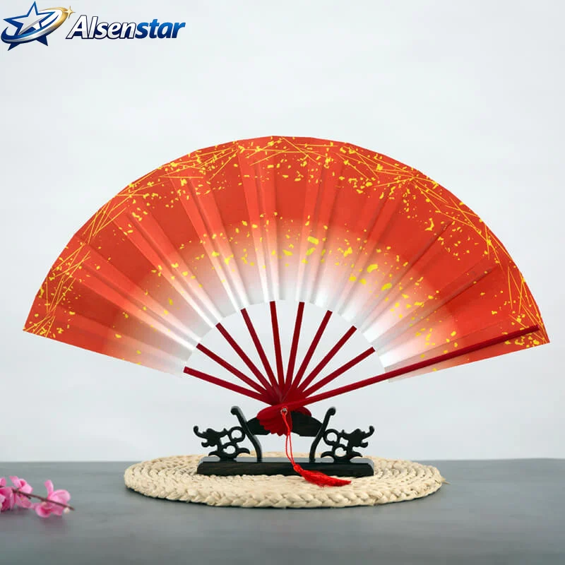 

Portable Dance Fan Ventilador Colorful Adult Dancing Hand Fans Waterproof Eventail a Main Abanicos Para Boda Abanicos De Mano