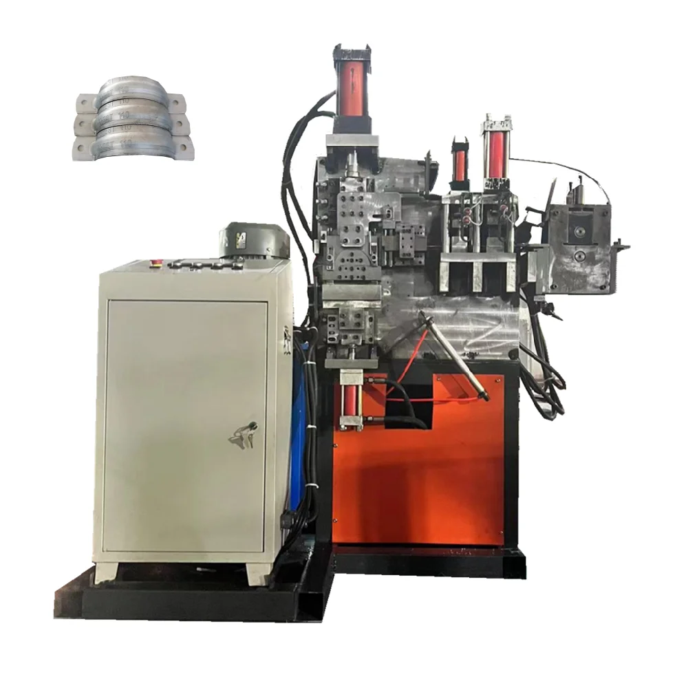 Galvanized Steel Pipe Clamp Forming Machine Pipe Clip Making Machine Hose Clip