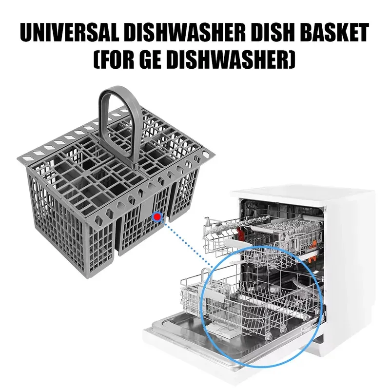 

Multifunctional Dishwasher Basket Accessory Adaptor Hotpoint Dishwasher Basket C00257140 Knife and Fork Storage Basket