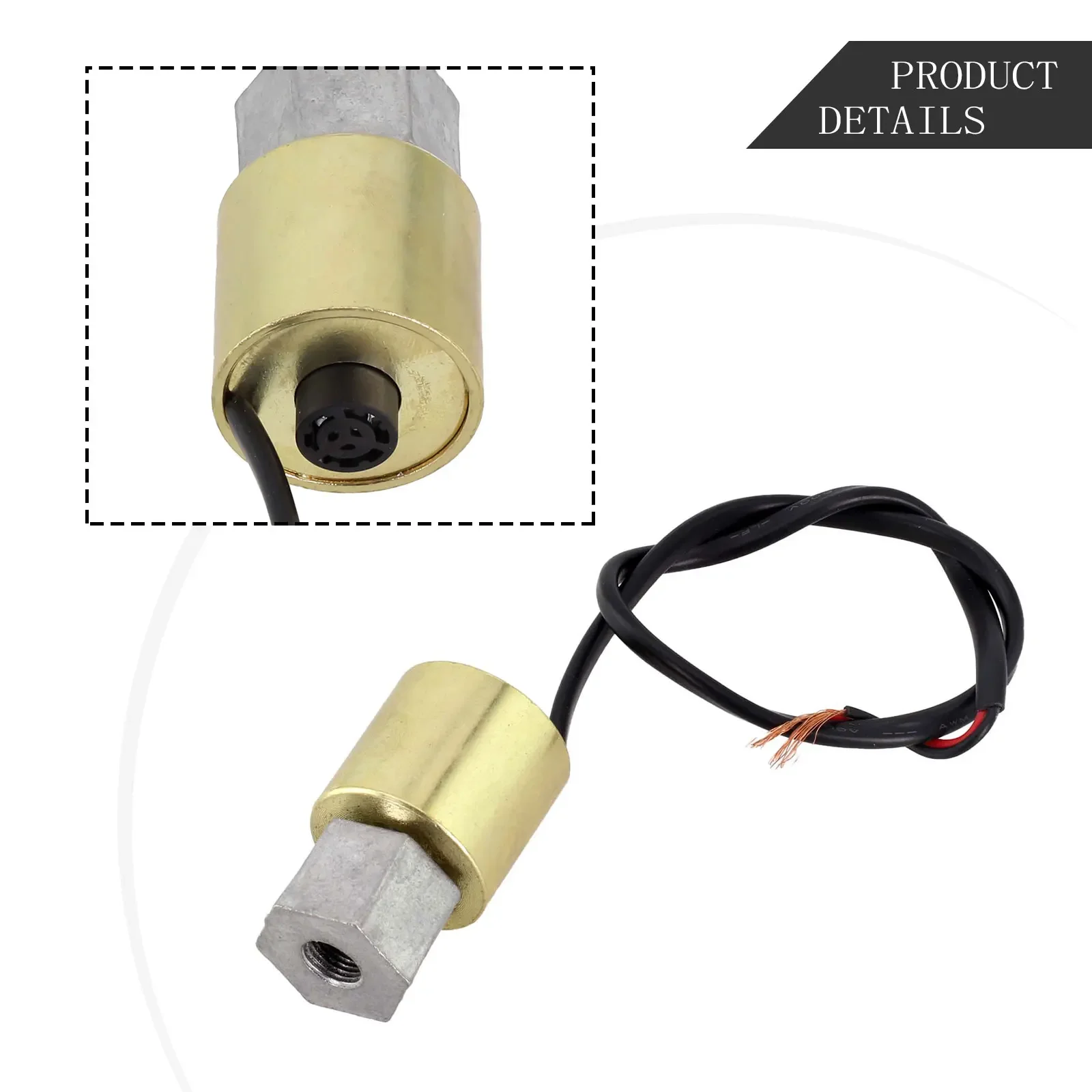 Air Pump Compressor Solenoid Valve Exhaust Check Valves Clean Reliable Silent Solenoid Valve Air Pump Compressor Control Valve