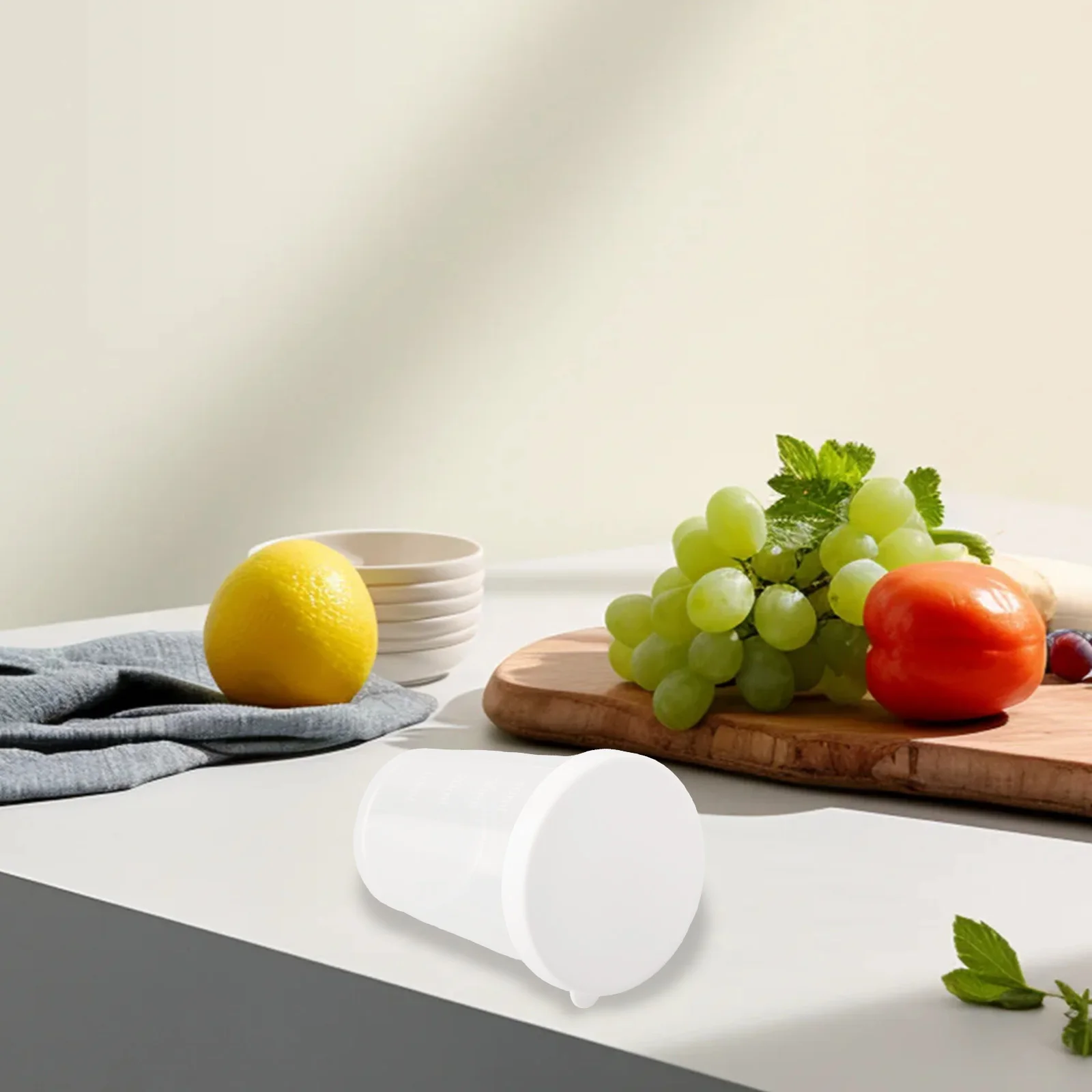 10pcs 50ml Plastic Measuring Containers with Secure Lids for Portion Control Mixing and Transporting Small Samples