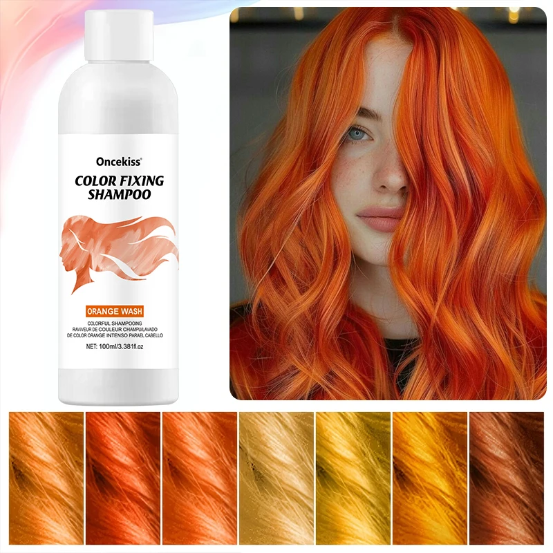 10-Color Depositing Shampoo & Hair Dye. Wash & Color in One Step — Semi-Permanent, Gentle Formula for Easy Home Color Play