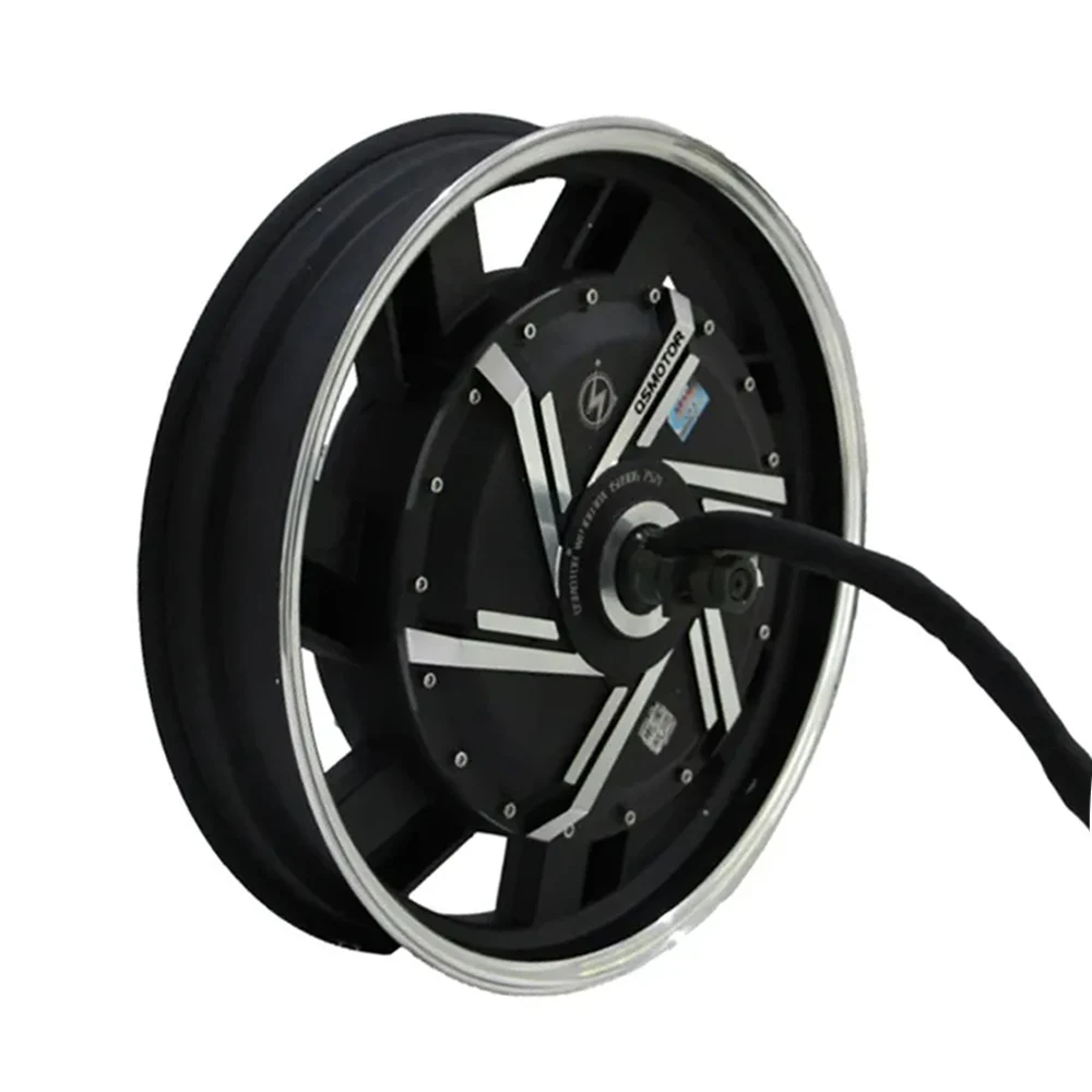 

High Power 17 inch 8000w 50H V2 Disc Brake Rear Fat Tire Electric Motorcycle Hub Motor