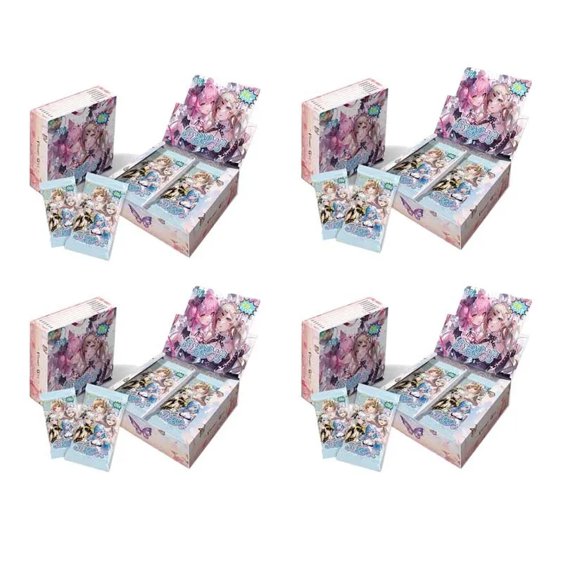 

Wholesales Goddess Story Collection Cards Packs Booster Box Ns Flower God Chapter Board Party Games For Children Table Toys