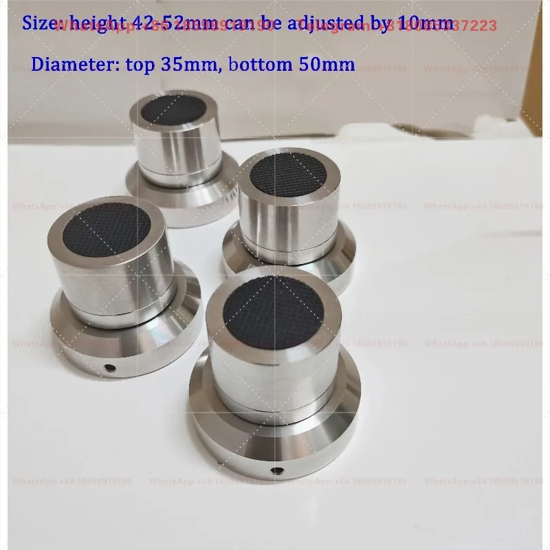 Stainless Steel Speaker Foot Pad Ceramic bead Ball Anti-shock Shock Absorber Feet Pad Stand Isolation Feet Spike