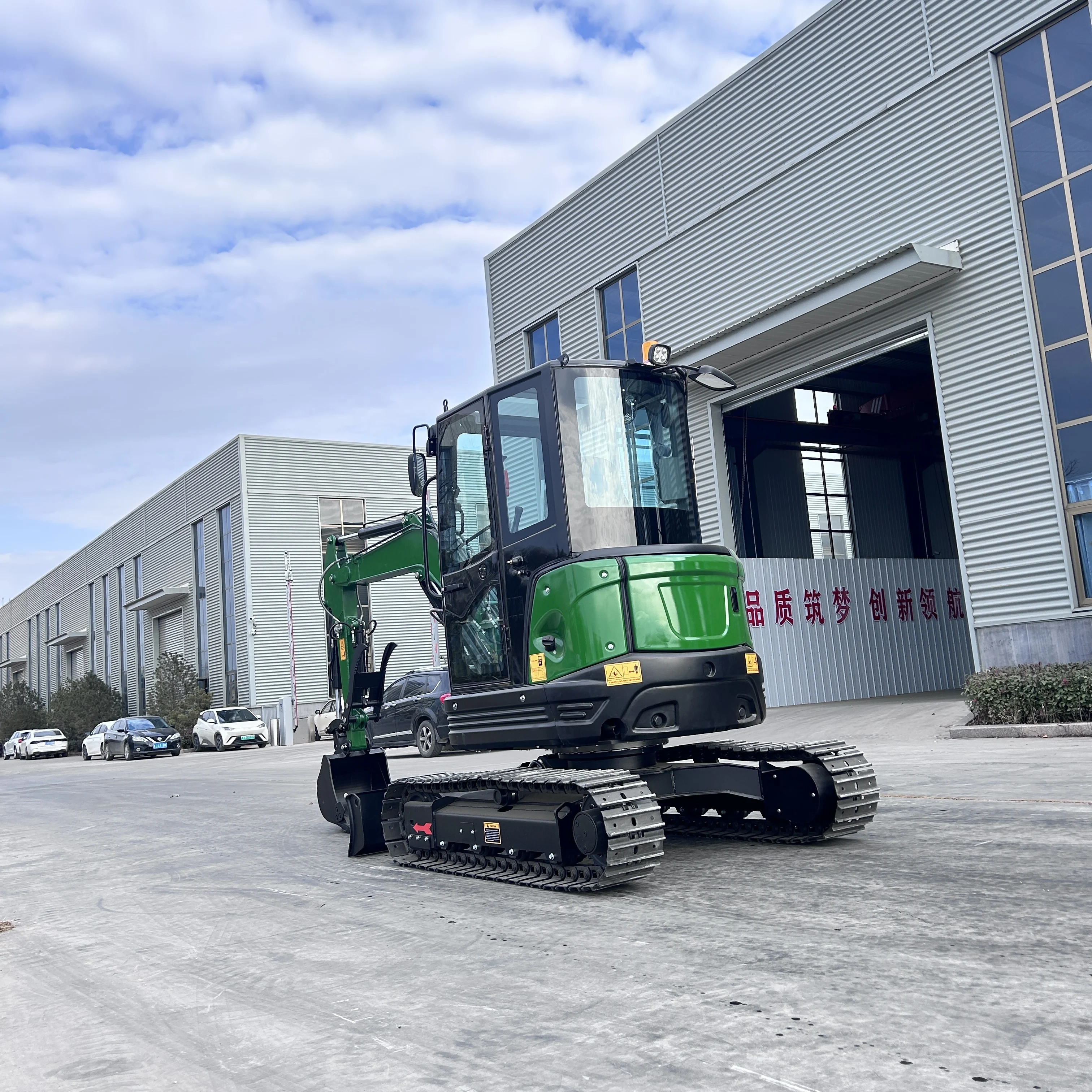 

3.5-ton small excavator with Kubota engine hydraulic pump crawler excavator construction equipment