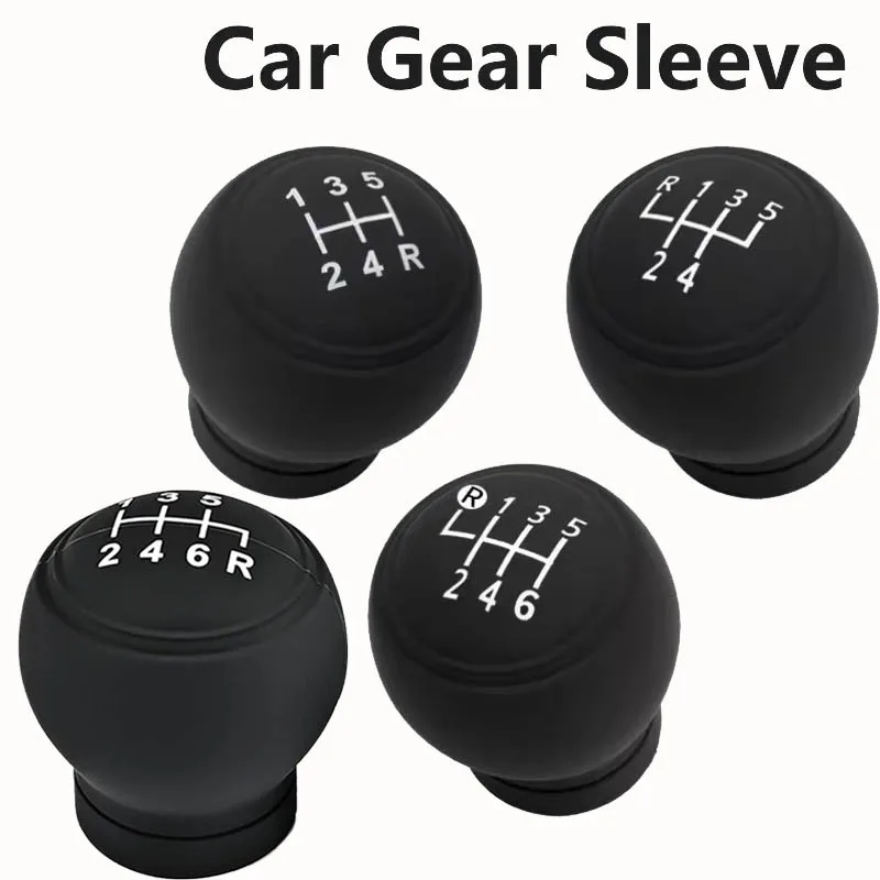 

Universal Silicone Gear Shift Knob Cover Gear Rod Protect Case Dustproof WaterProof Lever Handle Skin Nonslip Manual Shifter