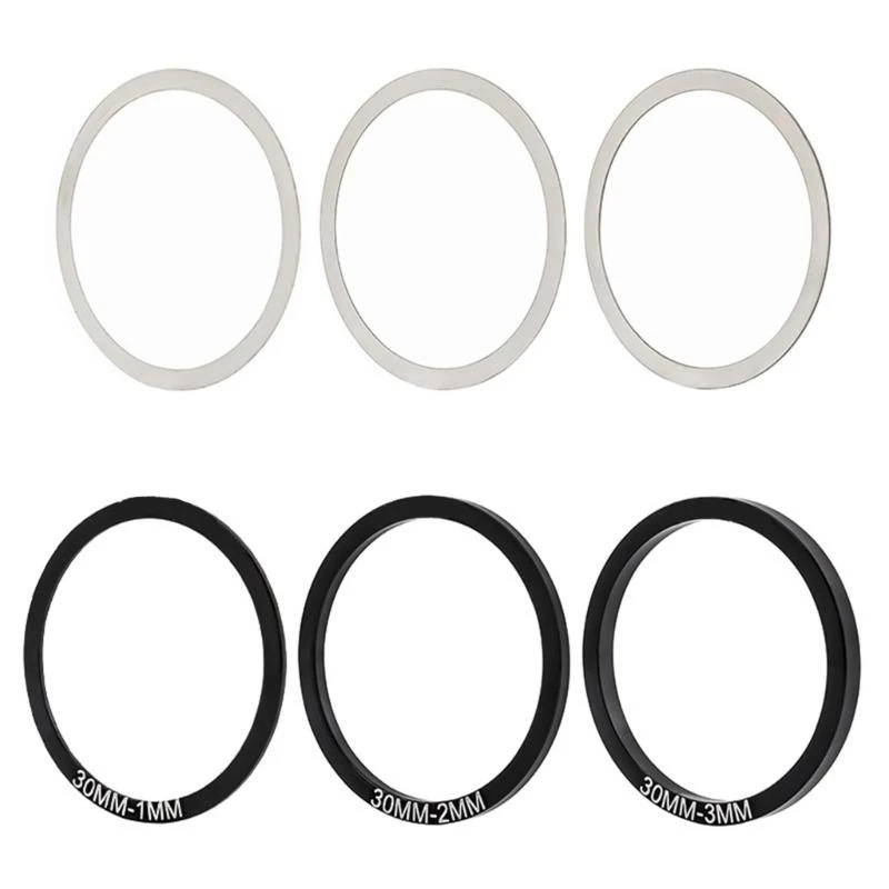 AliExpress 6pack Bike Gaskets Bottom Brackets Washer Spacer Cranks Chainring Adapter