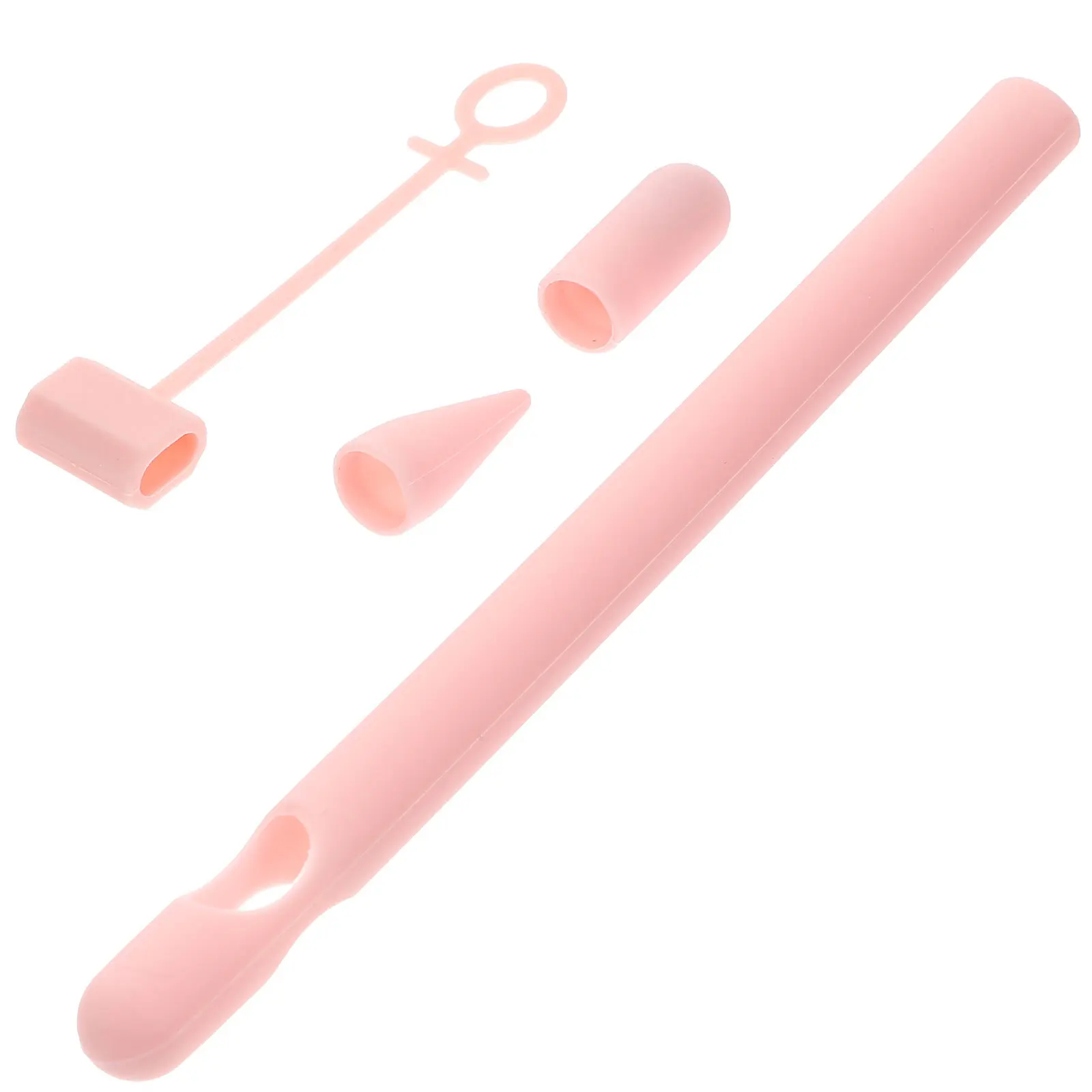 

Pencil Sleeve Cover For Pencil 1 Silicone Anti-Fall Protective Case Soft Grip Holder Compatible With Ipad Stylus Accessory