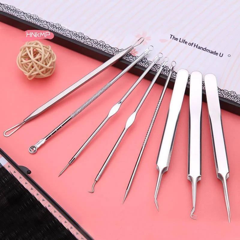 Ultra-Precise pro Pimple Tweezers Set for Acne And Blackhead Removal Effective Face Care Skin Purification Tool