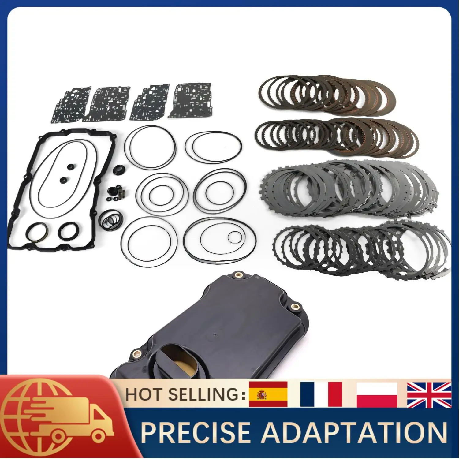 

Комплект для капитального ремонта автоматической коробки передач AB60E для Toyota Sequoia Tundra 5.7L V8, 6-ступенчатая АКПП, автозапчасти