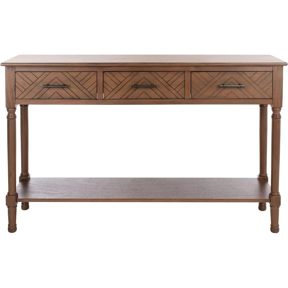 

3-Shelf Lower Storage Table in Brown Finish CNS5705C