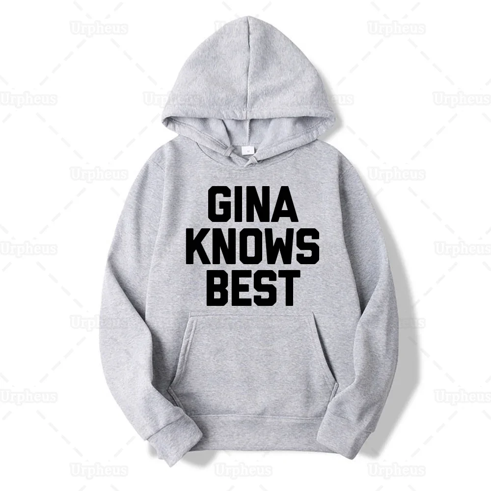 Brooklyn  Merch Gina Knows Best Hoodie Sweatershirt Same Style Graphic Hoodies