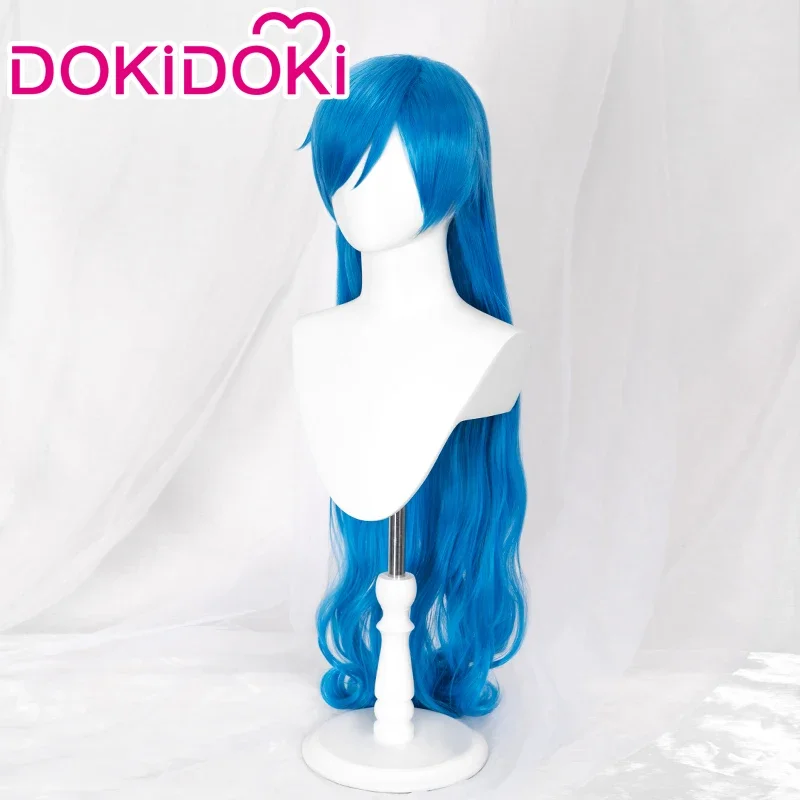 IN STOCK Hanon Hosho Wig Cosplay Anime Mermaid Melody Pichi Pichi Pitch Cosplay DokiDoki Wig Blue Long Hair Anime