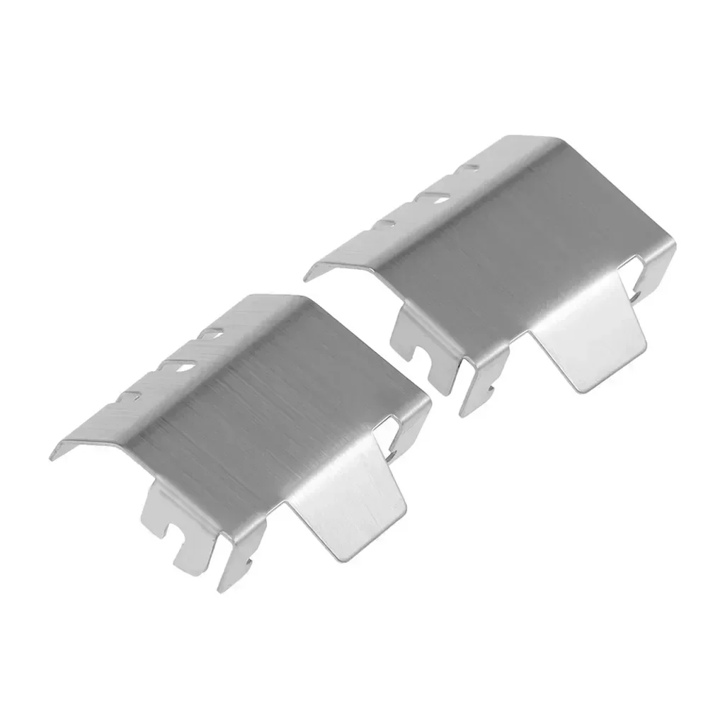 Zes-in-een Rvs Chassis Armor Set Asbeschermer Plaat voor 1/10 RC Crawler Trxs TRX-4 Metalen Upgrade Onderdelen