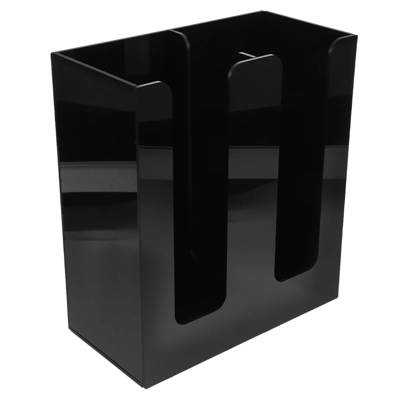 

Cup Holder Storage Organizer Wear and Lid Desk Acrylic Holders for Table Office Mug
