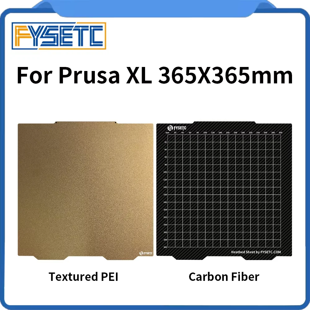 

Для Prusa XL 365*365 мм пластина текстура PEI Гладкий PEO PET стальной лист высокая термостойкость печать для Prusa XL