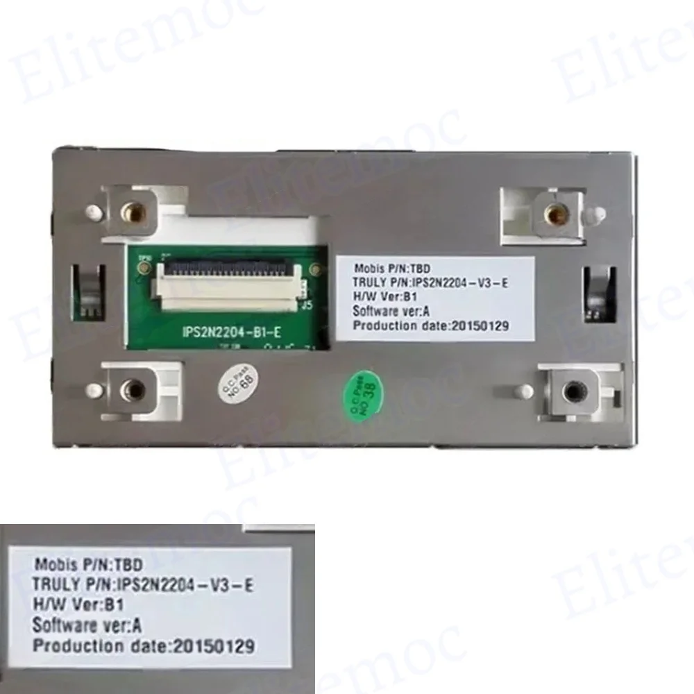 

LCD Display for Kia Forte IPS2N2204-V4-E Dashboard Digital Instrument Cluster Speedometer GPS Navigation Repair Parts IPS2N2204