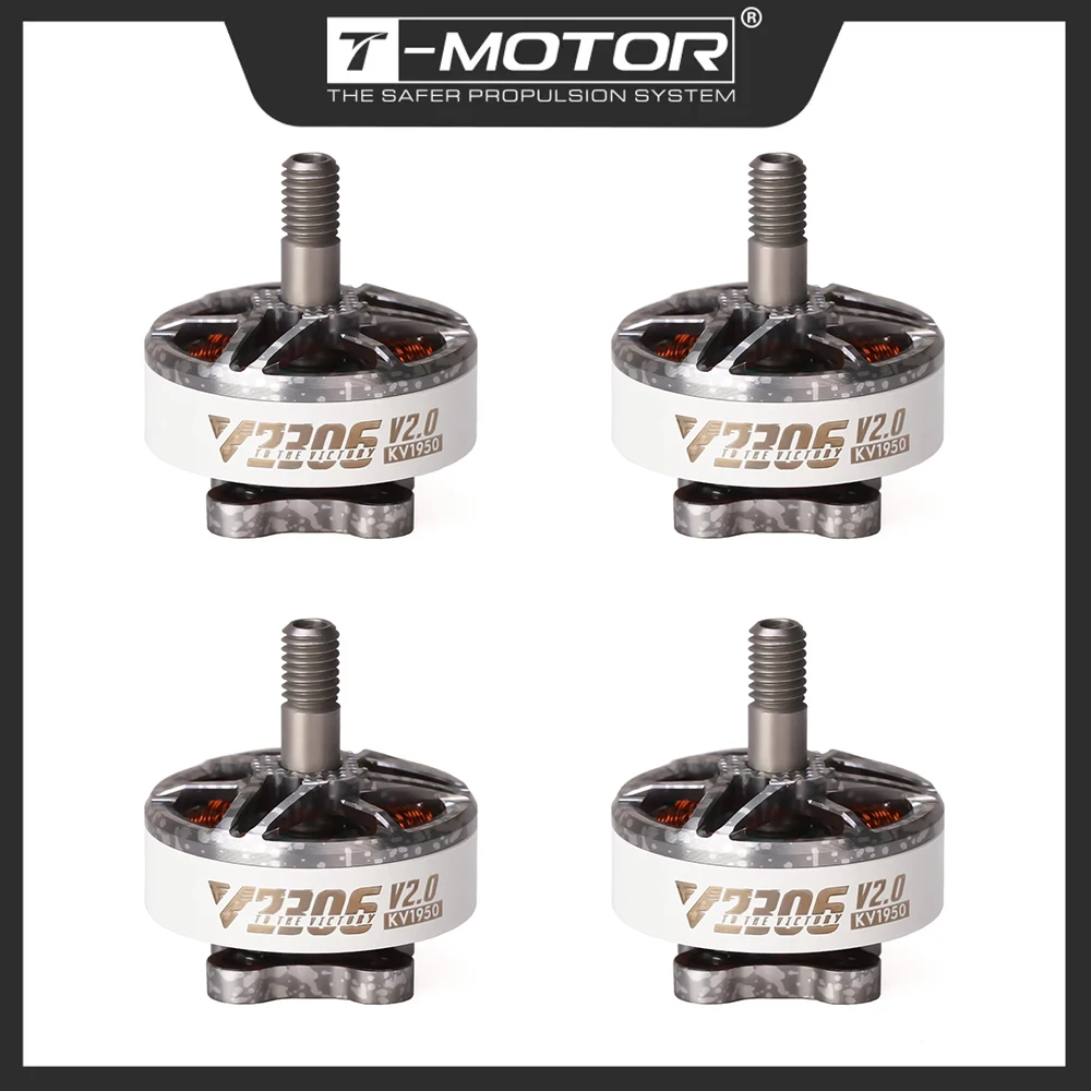 T-MOTOR T-HOBBY V2306 V2.0 5"Freestyle Fpv Racing Drone Motor 4-6S KV1950/KV2400 Brushless Motor For FPV Freestyle Version - image 1 of 6