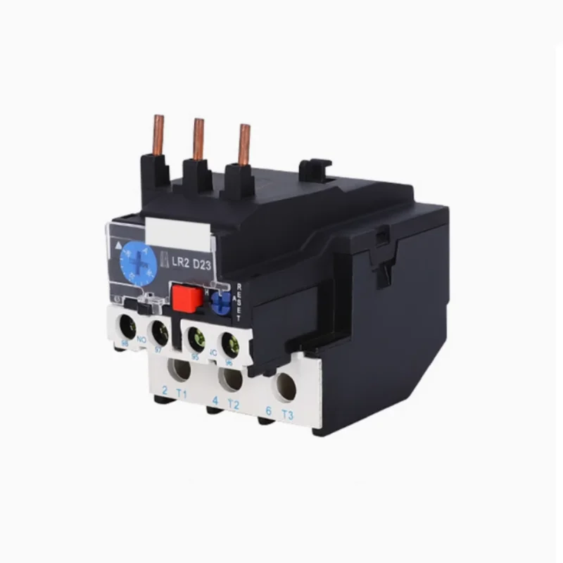 LR2-D13 D23 D33 JR28-25 3-Phase 1NO 1NC Electric Thermal Overload Relay  1A 1.6A 2.5A 4A 6A 8A 10A 13A 18A 25A