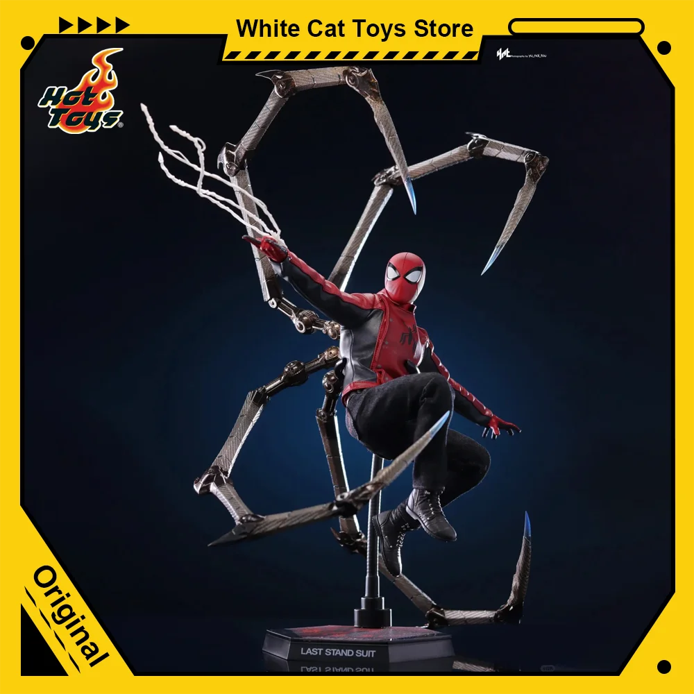 

HotToys HT 1/6 Exclusive VGM71 SpiderMan 2 Peter Parker Action Figures Last Stand Suit Anime Model Collection Gift Genuine Toys