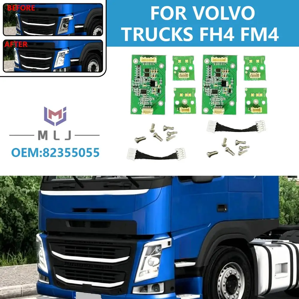 headlight-white-led-angel-eye-chip-for-volvo-trucks-fh4-fm4-vol509-daytime-running-light-drl-chip-board-car-accessories-82355055
