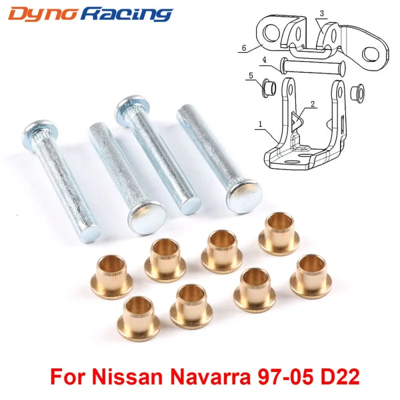 Cross-border hot selling Car Door Hinge Pin Bushing Repair Kit SuitableNissan Navarra 97-05