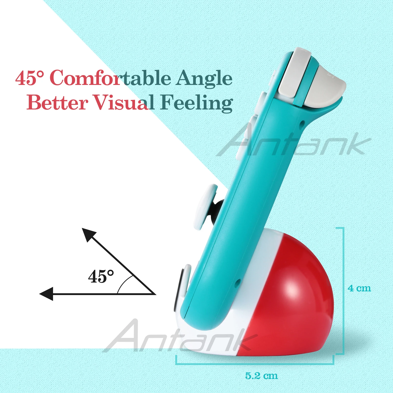 Antank Portable Charging Bracket For Nintendo Switch/Switch Lite/Switch OLED, Cute Switch Base, With USB-C port for Switch Game