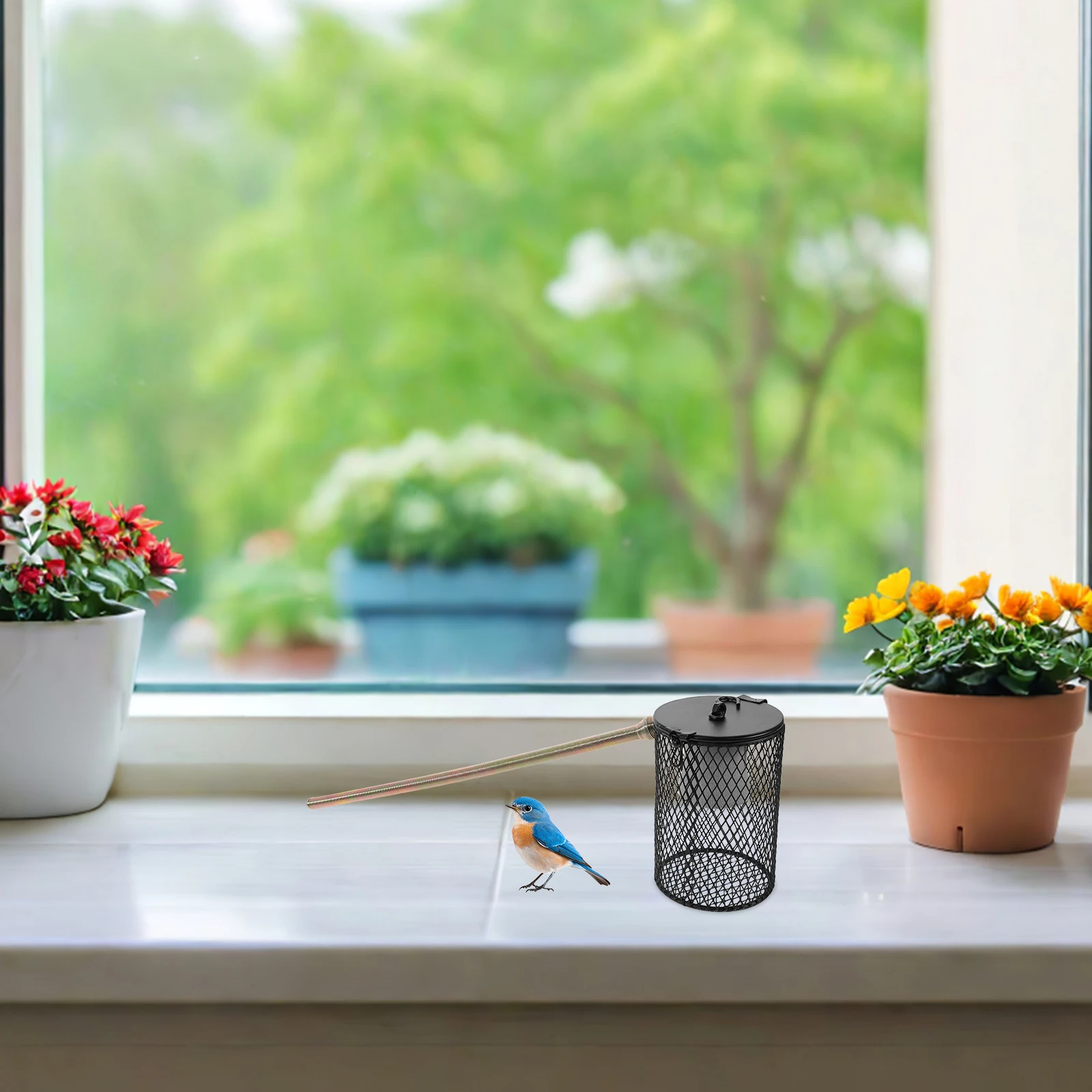 

Pet Heating Lamp Shade Metal Reptile Heat Lamp Protector Anti-Scald Mesh Cover For Terrariums Lizard Tank Reptile Box