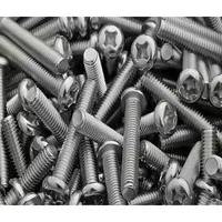 246PCS M3 M4 M5 M6 Stainless Steel  Round Head Screw Nut Bolt Cross Round Flat Washer Spring Kit