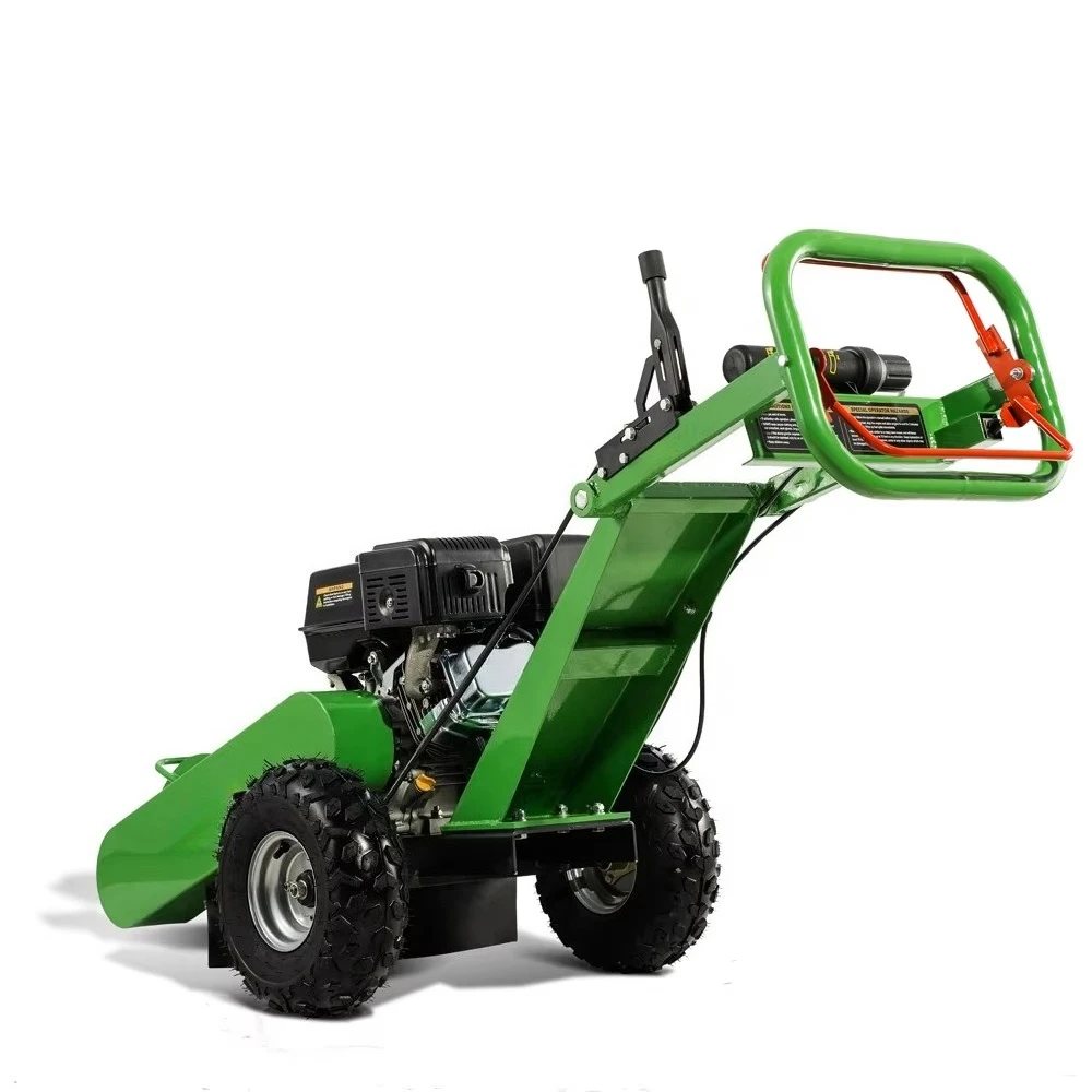 Brand New Mobile Power Stump Grinder with 9 Blades for Forest Station Fast Shipping