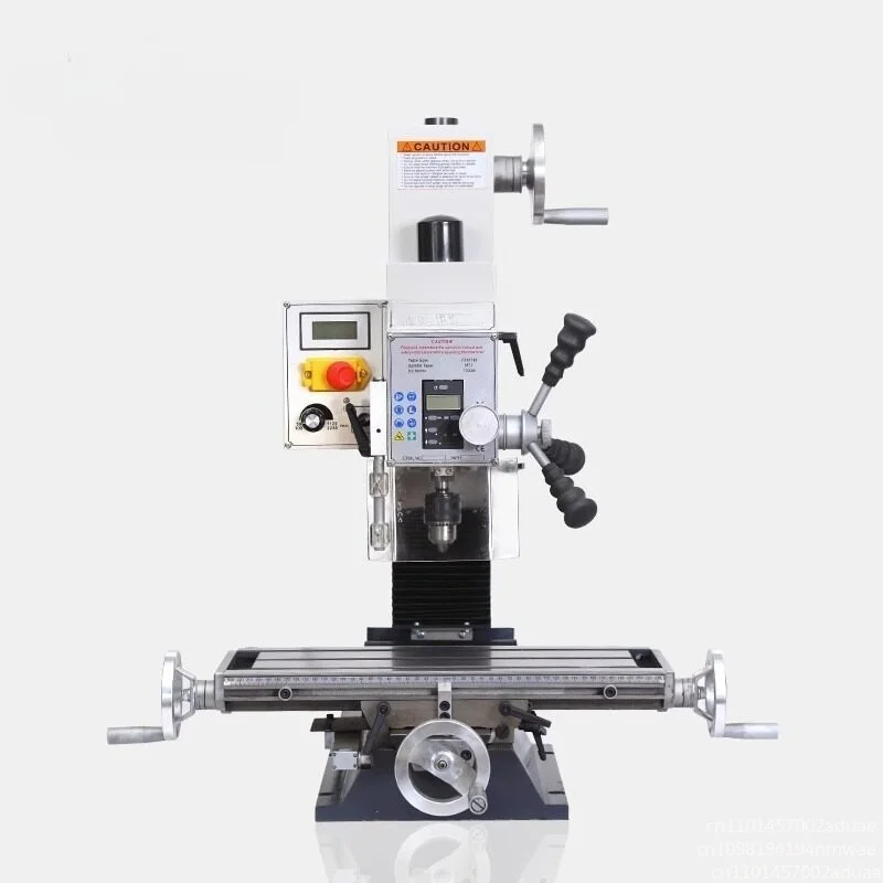 XJ9512 Mini Milling Machine Mini Adjustable Speed Milling Machine 16mm Drilling Capacity