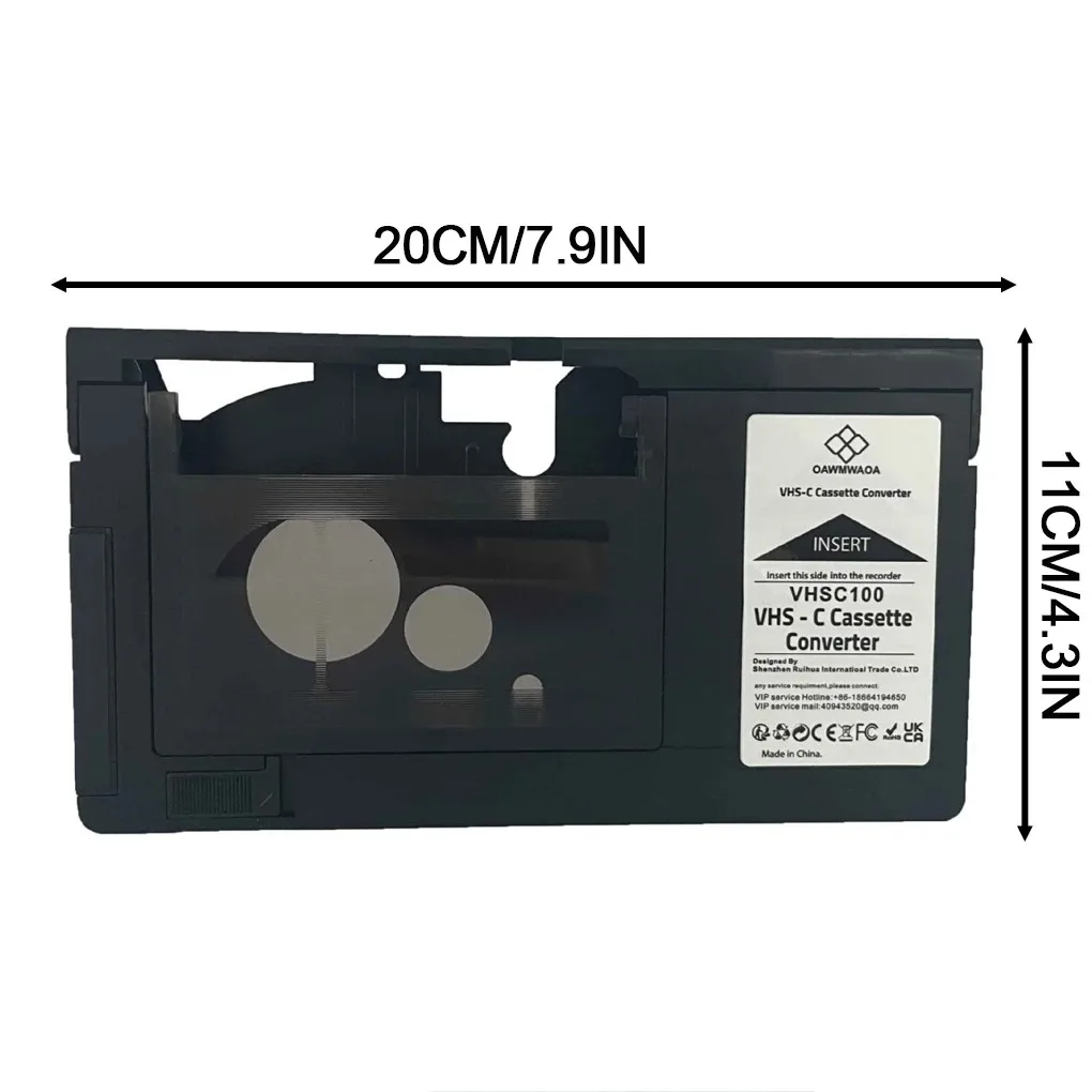 Multifunctional Video Converter Box for MiniDV Hi8 Analog to VHS-C Home Video Archive Device