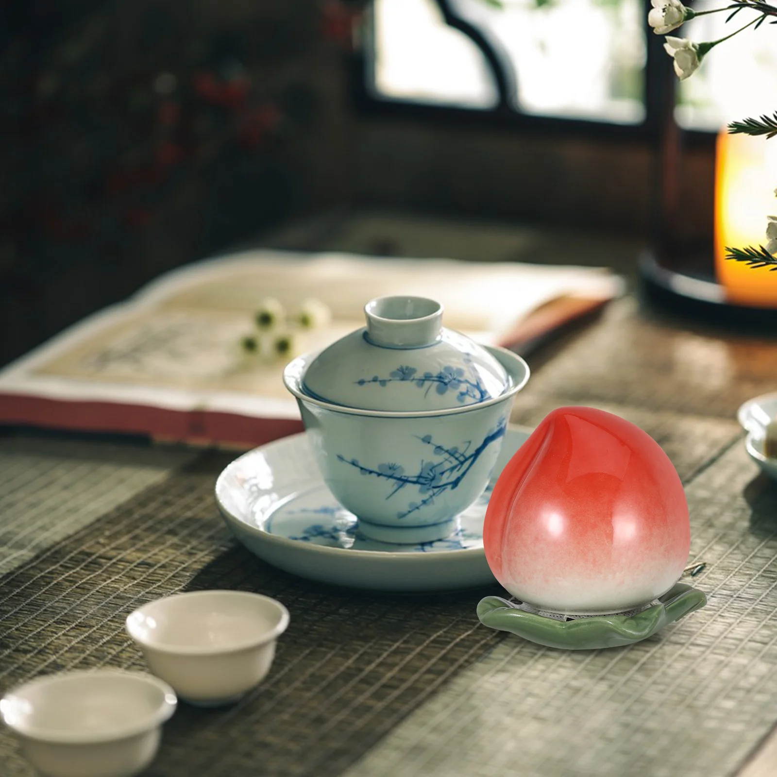 

Airtight Coffee Beans Tin Canister Tea Jars for Loose European Ceramic Seasoning