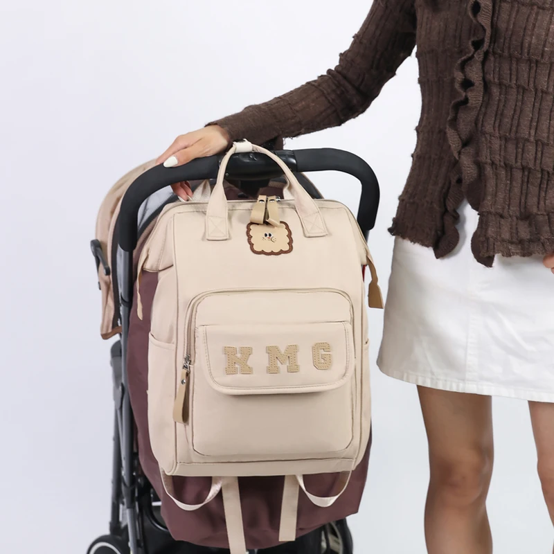 New multi-functional mommy bag mother and baby bag go out lightweight fashion double shoulder large capacity backpack