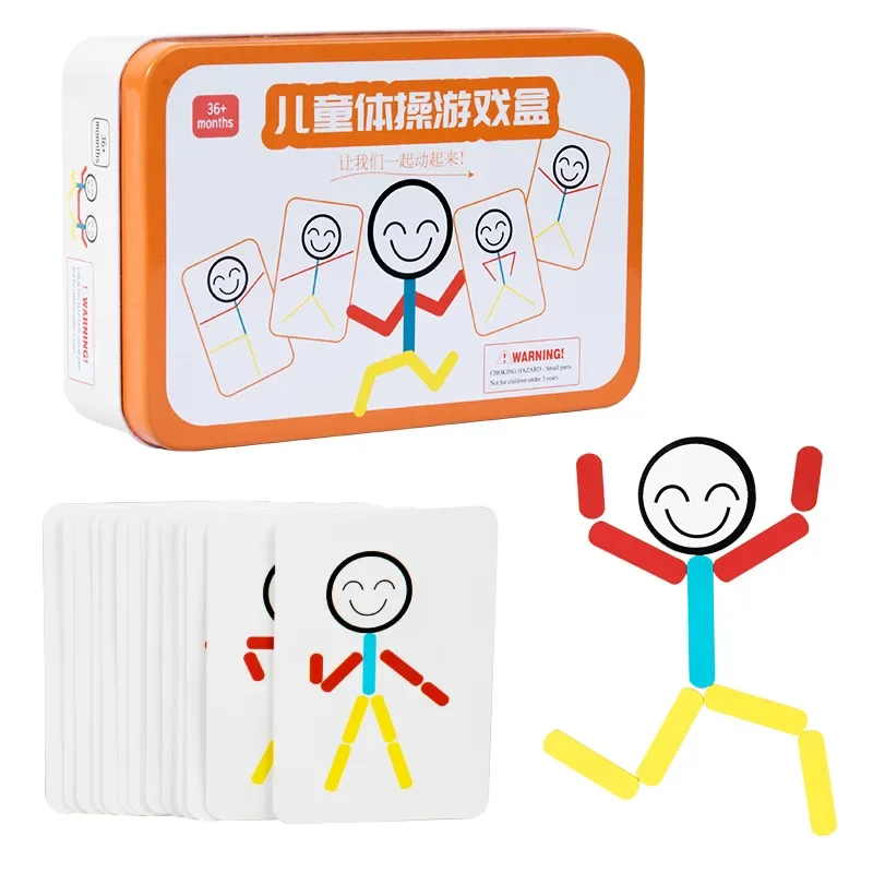 Rompecabezas Montessori DIY, juguetes deportivos, bloques de construcción, juego a juego, juego de pensamiento, entrenamiento lógico, juguetes educativos para niños, regalo